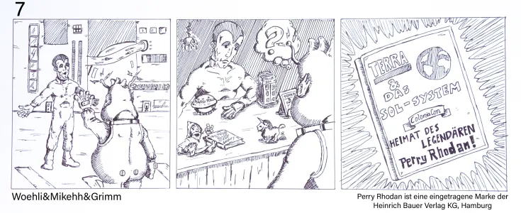 3 heiliger Comicstrip